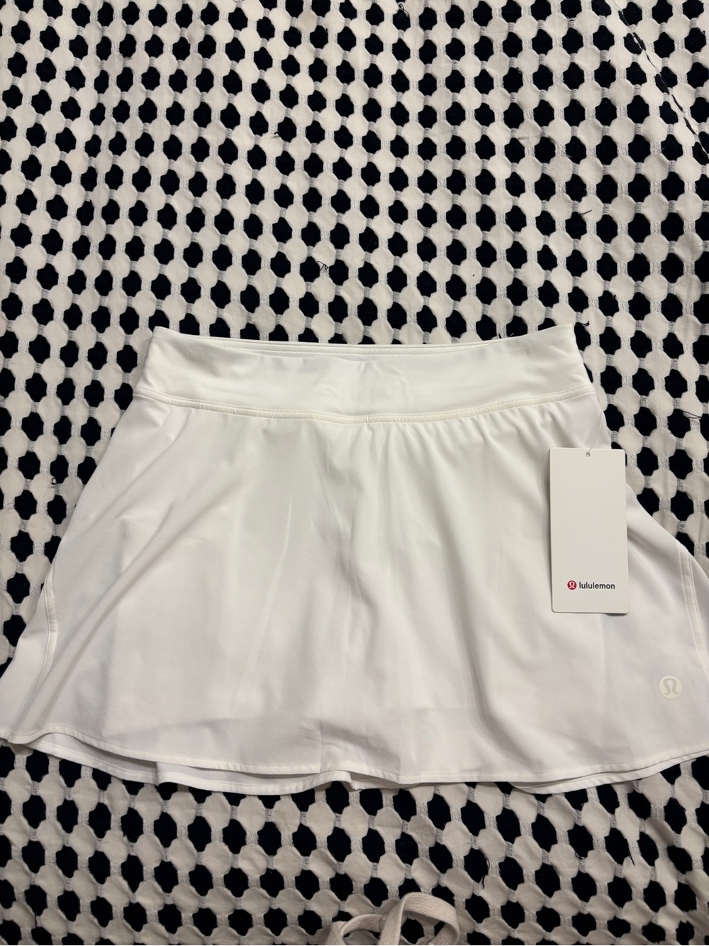 lululemon athletica White Tennis Skort — Skirt